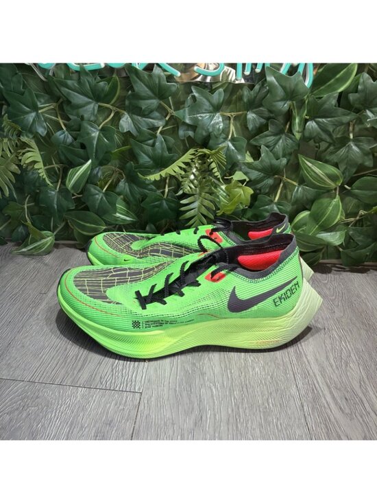 Nike Trainers Men Size 9 ZoomX Vaporfly Next% 2 Ekiden Green Carbon Marathon Run main image 9